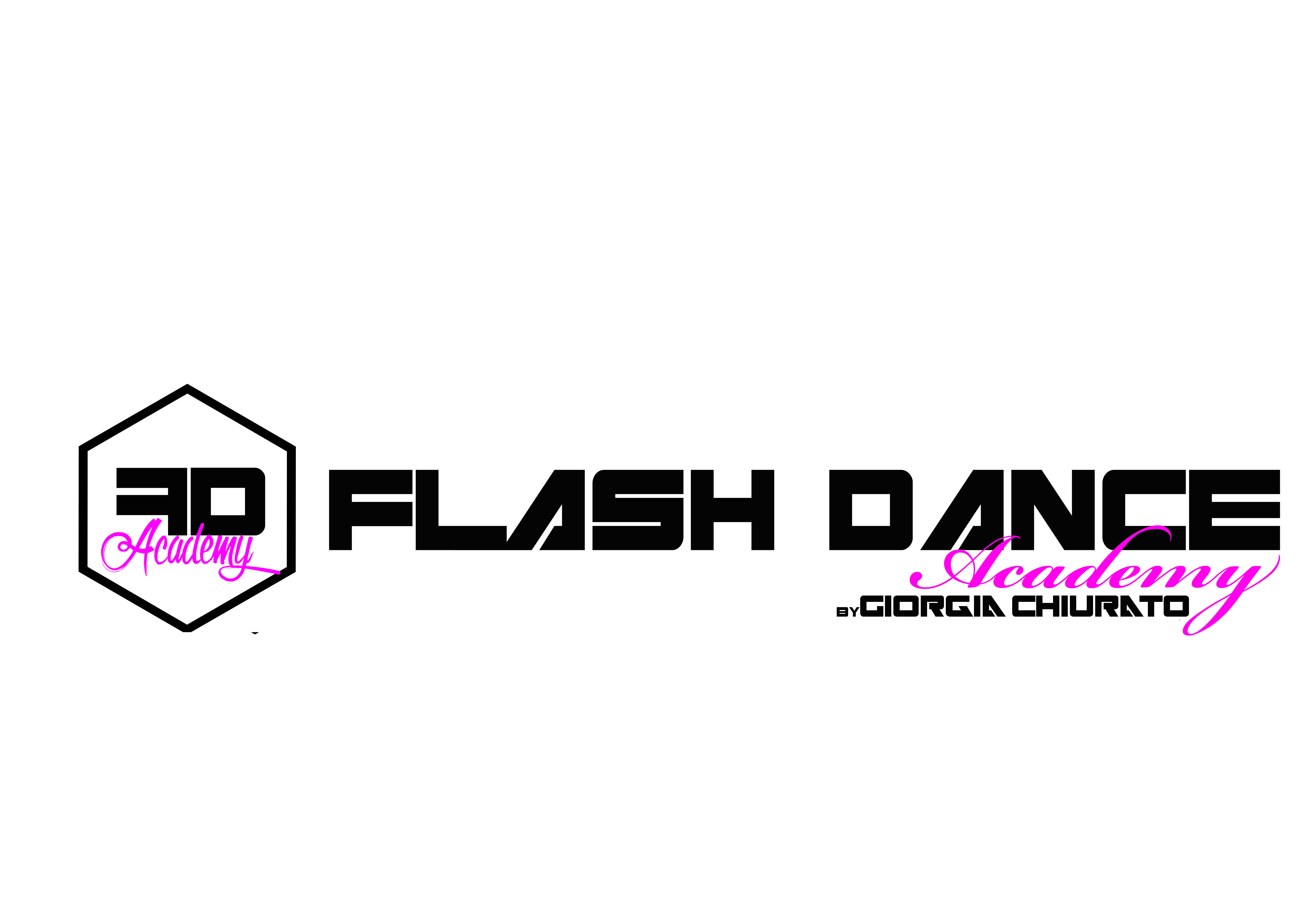 Logo Flash Dance by Giorgia Chiurato nero